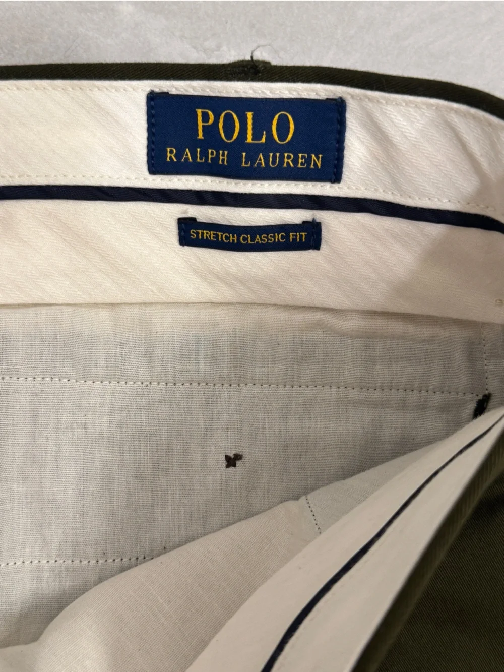Polo by Ralph Lauren Olive Green Men’s Chinos Preppy Casual